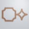 Ekena Millwork Small Anderson Decorative Fretwork Wood Wall Panels, Wood (Paint Grade), 20 5/8"W x 11 3/8"H x 3/8"T WALW12X12X0375ANDMF - alternate 5